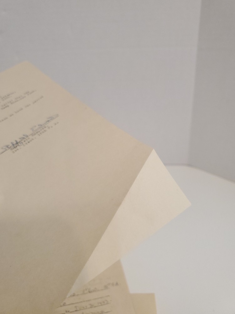 1933 Sheffield Edwards CCC Archive: Signed Docs, Reports & Discharges - CIA Dir