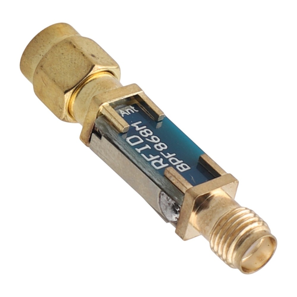 Achieve optimal filtering performance with this 868MHz bandpass filter