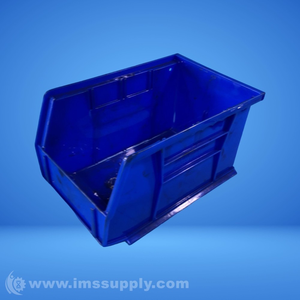 Uline S-20581 Blue Stackable Storage Bin USIP
