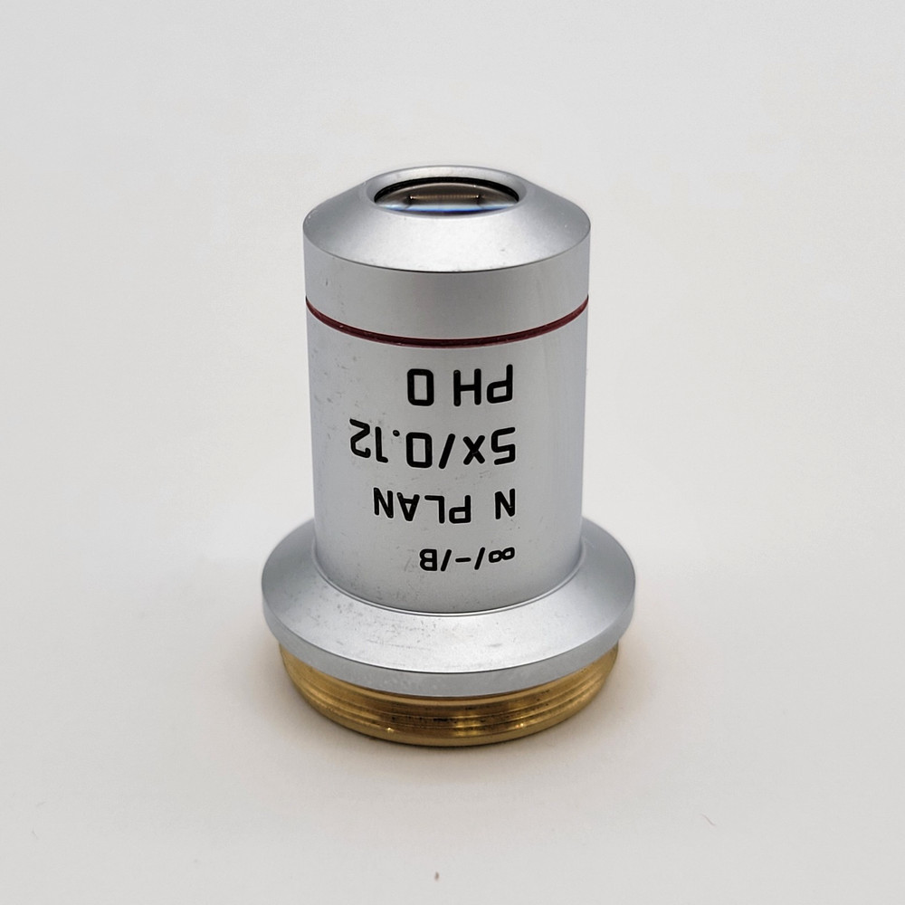 Leica Microscope Objective N Plan 5x Ph0 Phase Contrast 506303