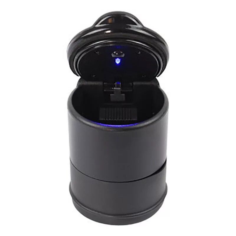 LED Auto Car Truck Cigarette Smoke Ashtray Ash Cylinder holder for Offiice/Home