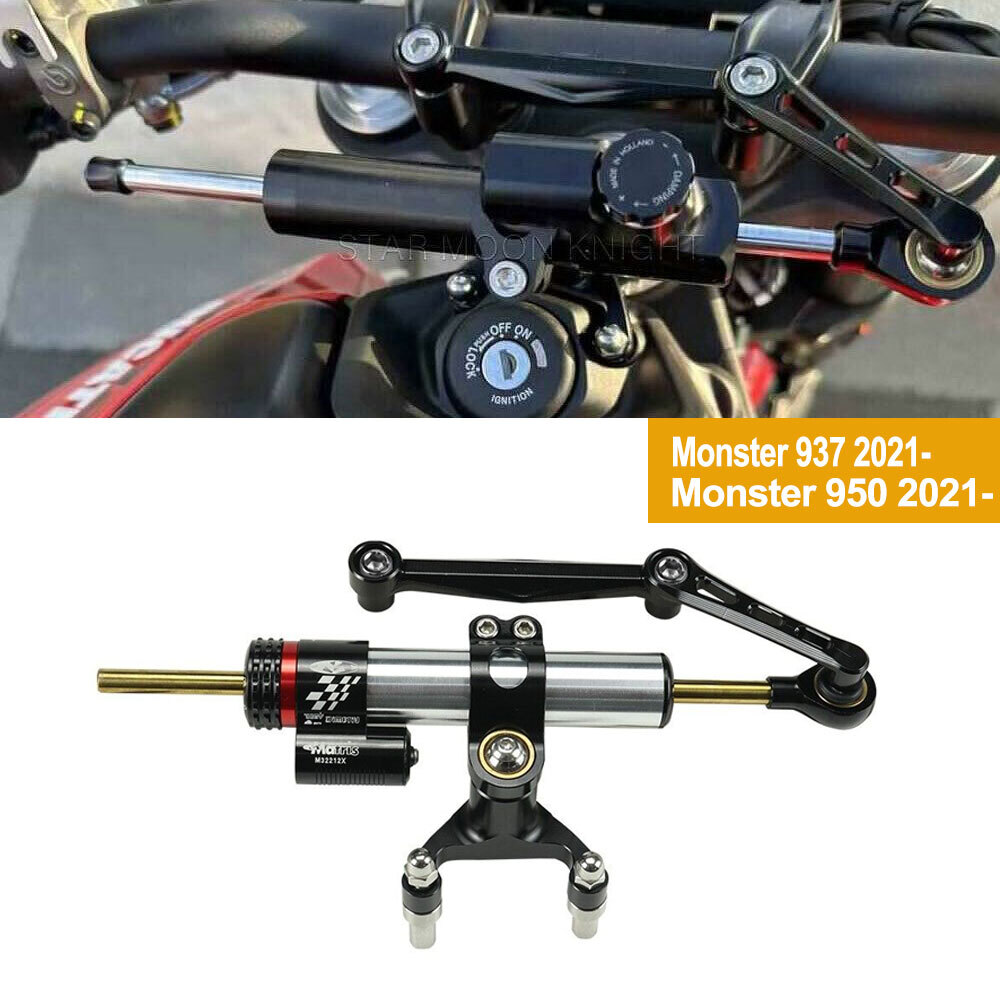 For Ducati Monster 937 2021-2022 Ducabike Ohlins Steering Damper & Mounting Kit