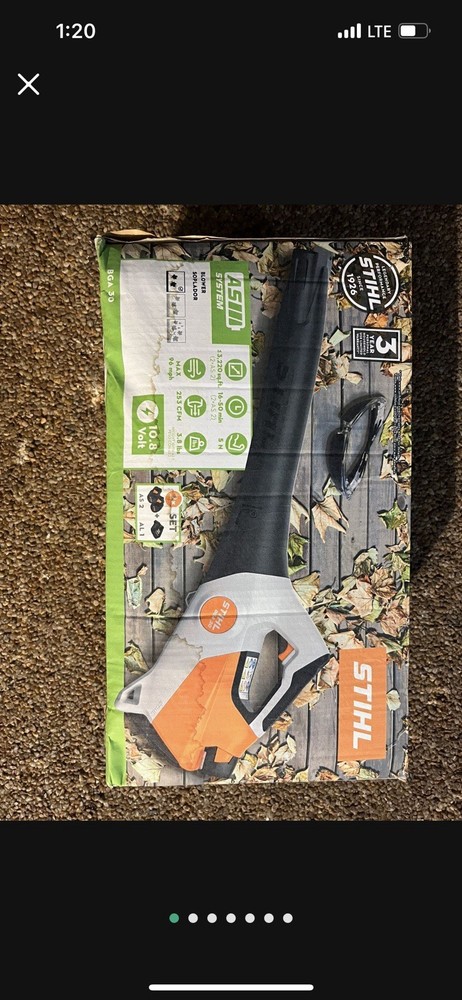 STIHL BGA 30 Battery-Powered Leaf Blower
