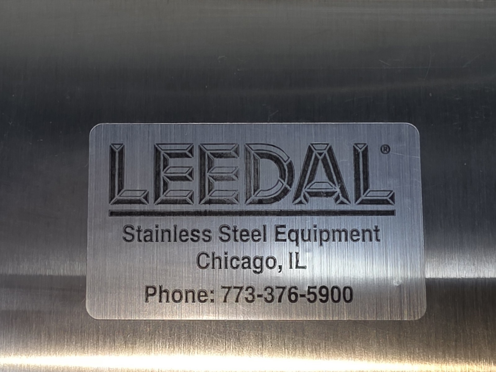 Leedal Stainless Steel Darkroom Film Processing Tank w/ Basket, Divider 11x8x10