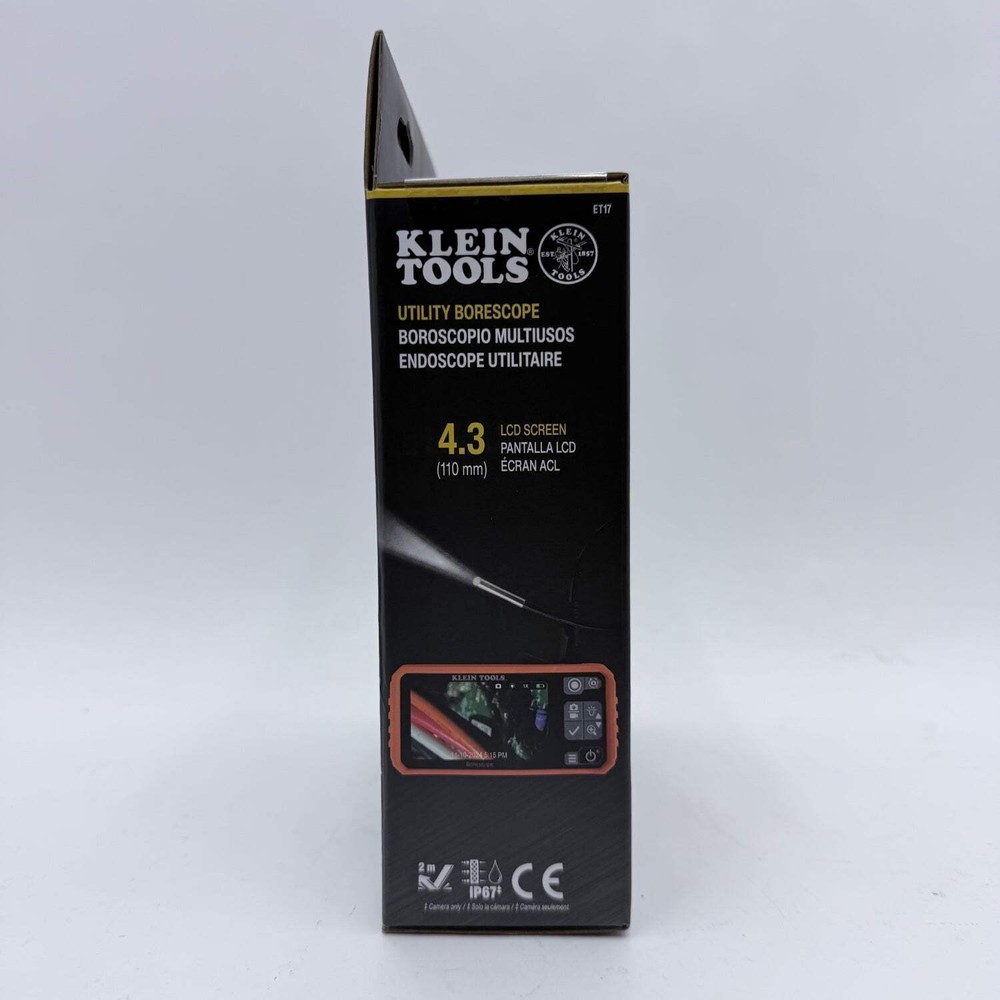 New Klein Tools ET17 Utility Borescope