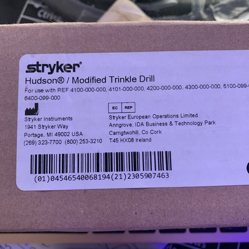 Stryker 4100-135-00 Hudson / Modified Trinkle Drill
