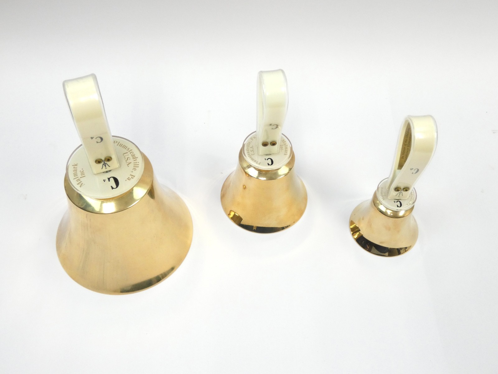 Malmark 3 Octave Handbell Set C4–C7 w Cases (Plus 10 Duplicate Bells)