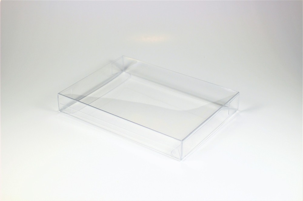 50 Custom NES Box Protectors Clear Plasitc Boxes Case for CIB Complete Sealed