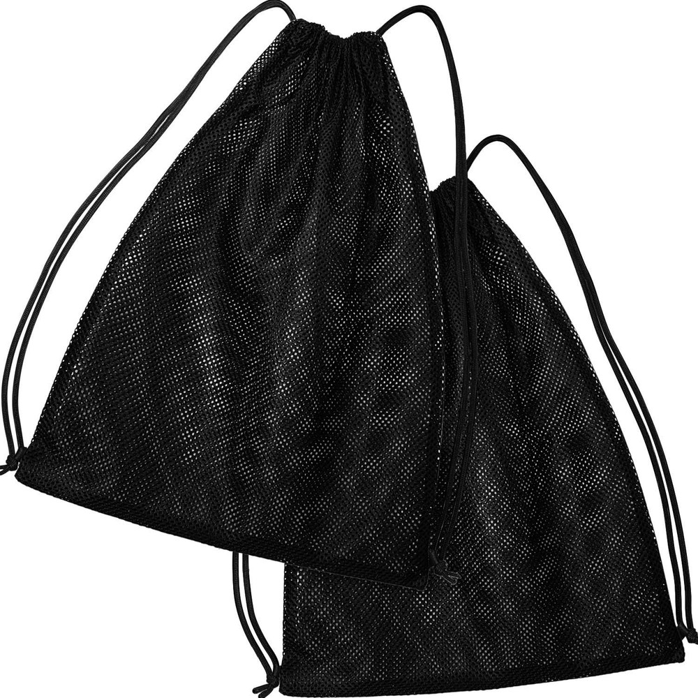 Frienda Mesh Drawstring Backpack Bag Multifunction for Black