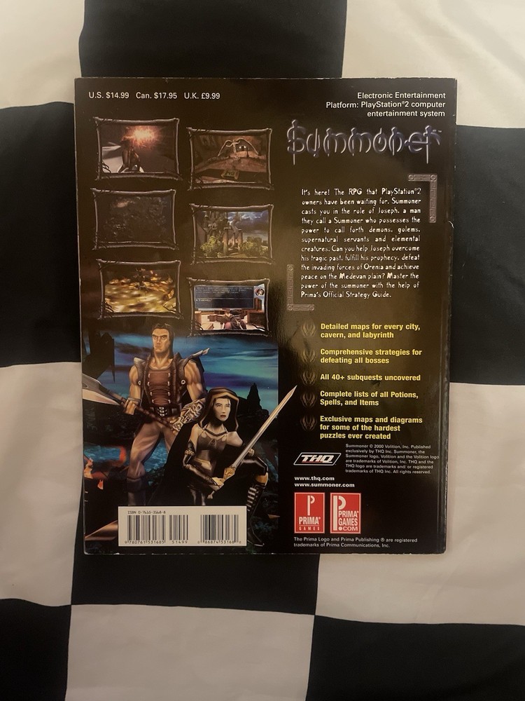 Summoner: Prima's Official Strategy Guide by Dimension Publishing Staff