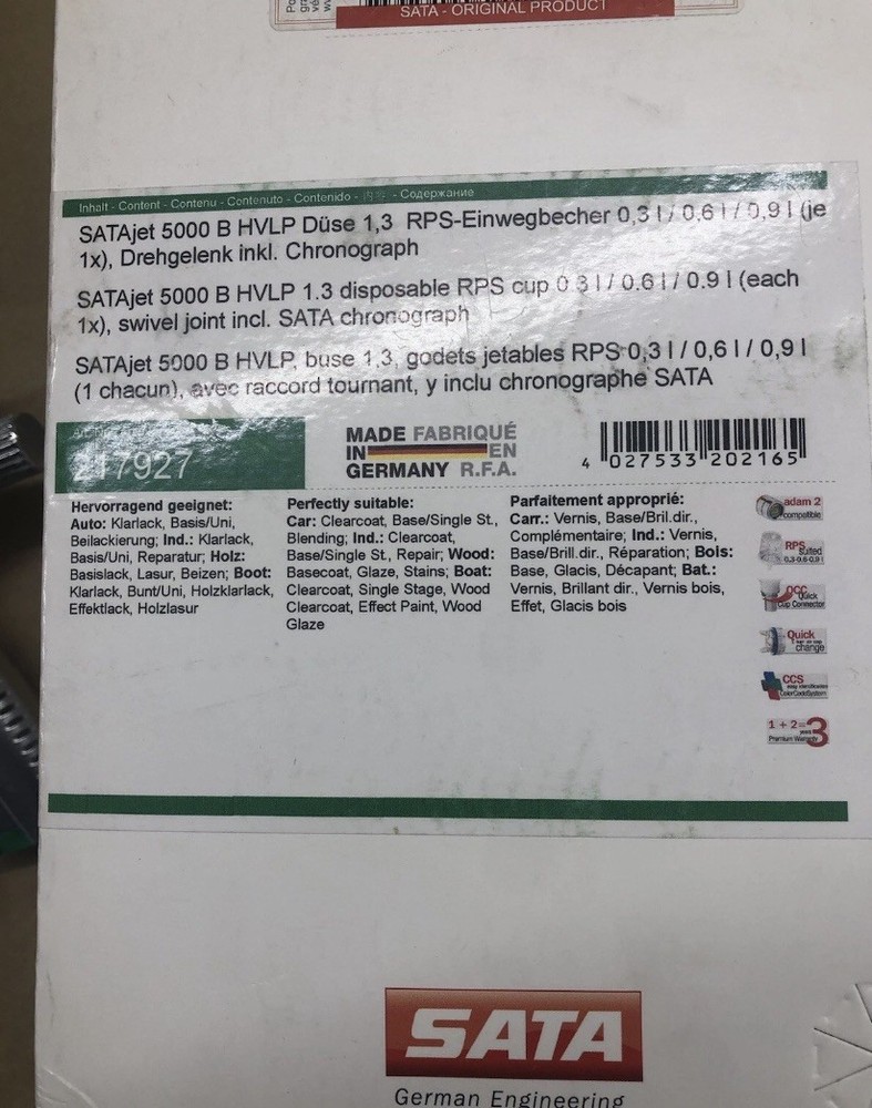SATA JET 5000 B HVLP 1.3