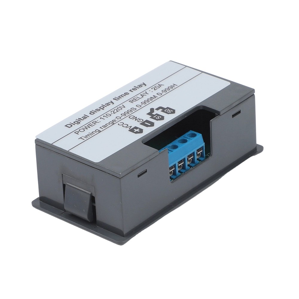 220V Digital Cycle Timer with Flexible Delay Functions and LED Display