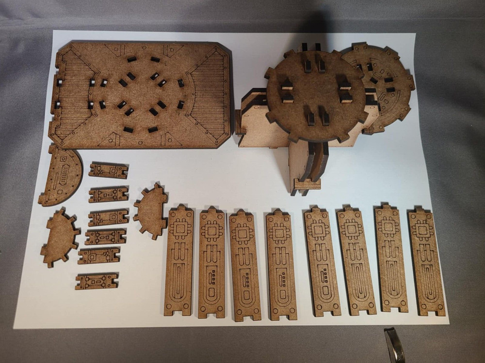 Vox Satellite Dish Terrain Scenery