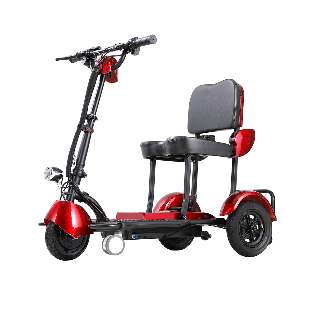 Lightweight 3-Wheel Travel Mobility Scooter 30 Miles 350W 3-Speed 220lb Capacity