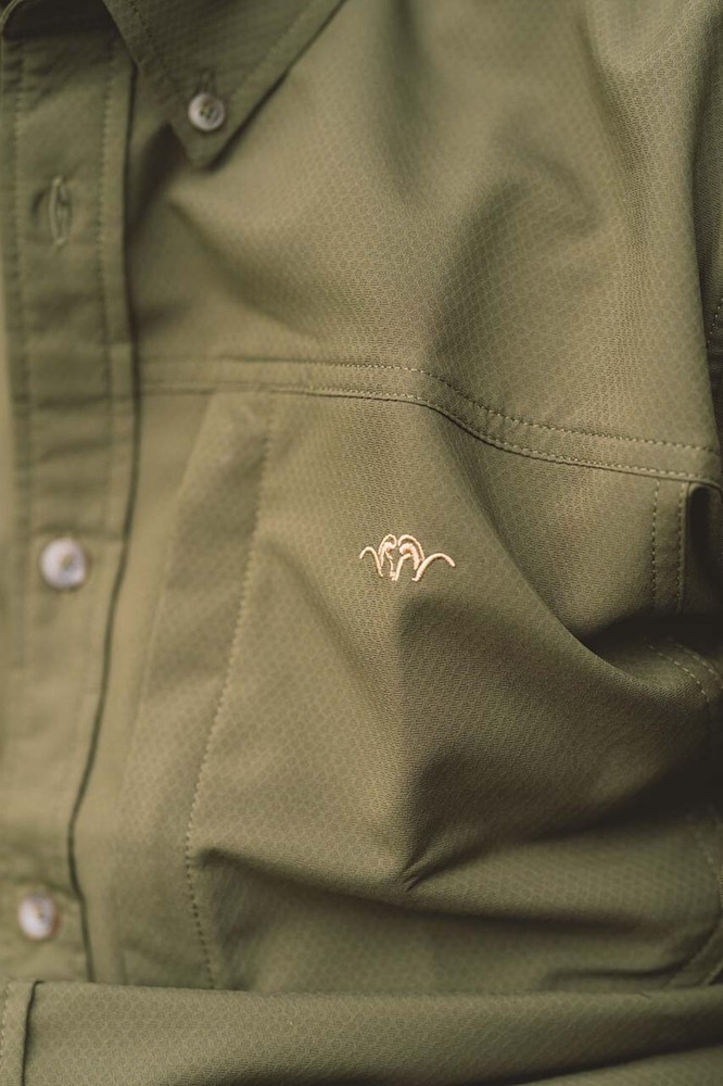 New! Blaser Functional Shirt HUNTEC AIRFLOW - Dark Oliv