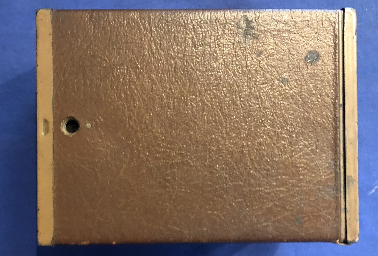 Vtg Antique Eastman Kodak Brownie No. 2 Model F Box Brown Camera Untested