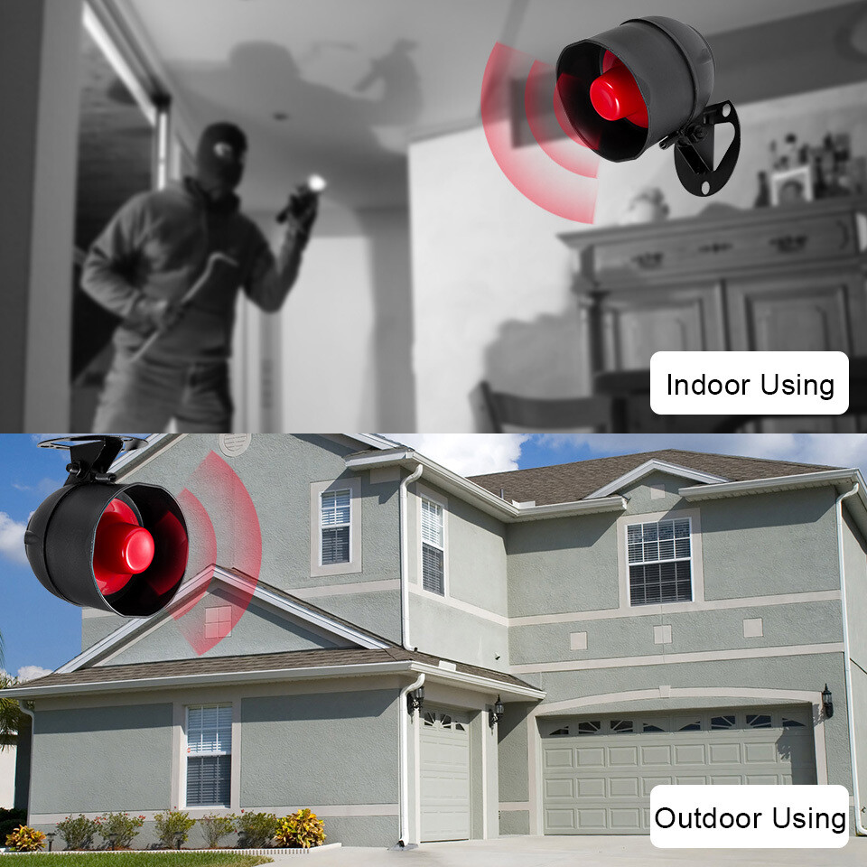 Wireless Home Alarm System Standalone Security Garage Door Window Sensor Detect