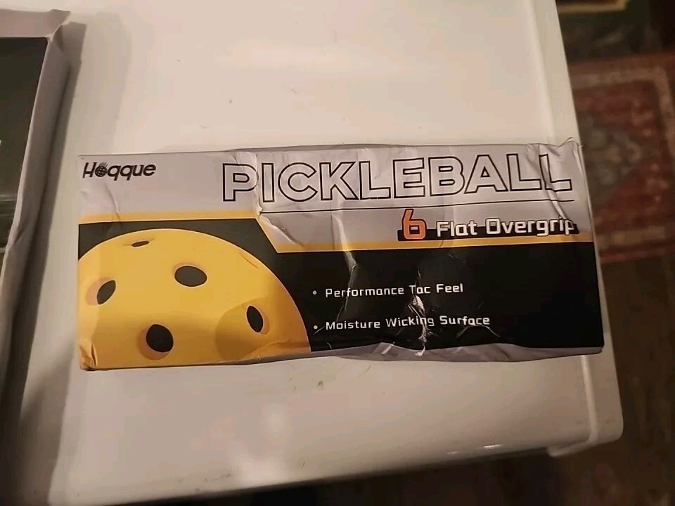 6 Flat Overgrip Hoqque Pickleball