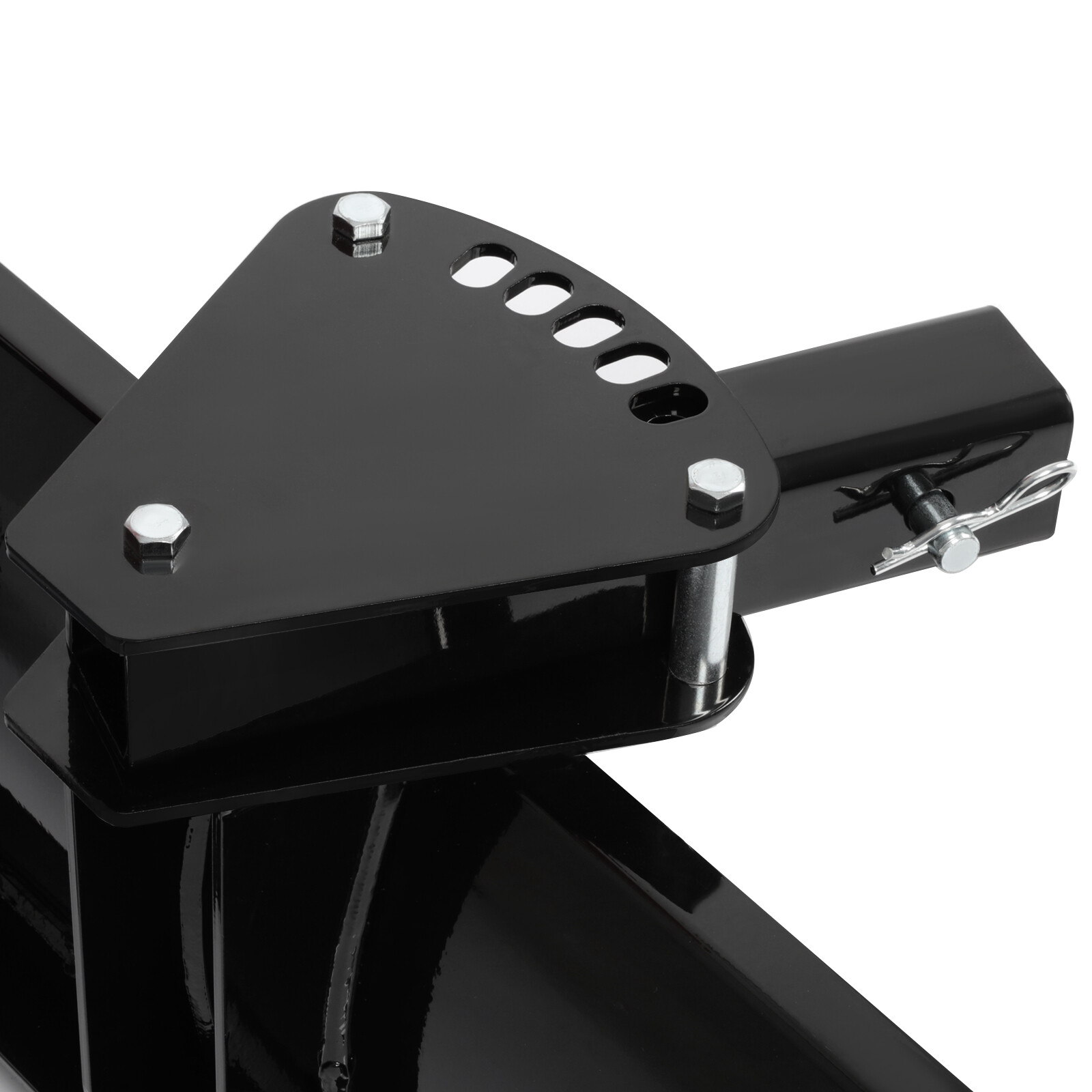 48" Scrape Blade 2" Receiver For ATV UTV Adjustable 0 7.5 or 15 Degrees Scraper