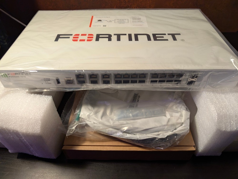 Fortinet FortiGate 101E Network Security/Firewall Appliance - White (FG-101E)