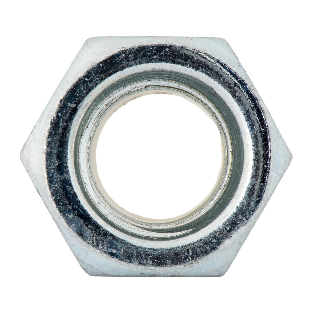 3/8"-16 (100 Pack) Nylock Hex Nuts, Grade 2, Nylon pack), Brown