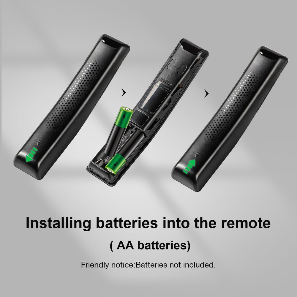 for Samsung TV Remote Replacement,Compatible For Remote, Black