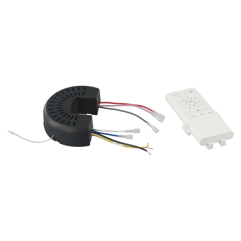 Wide Voltage Range Remote Control Kit for 24V 6 Speed Ceiling Fan Light