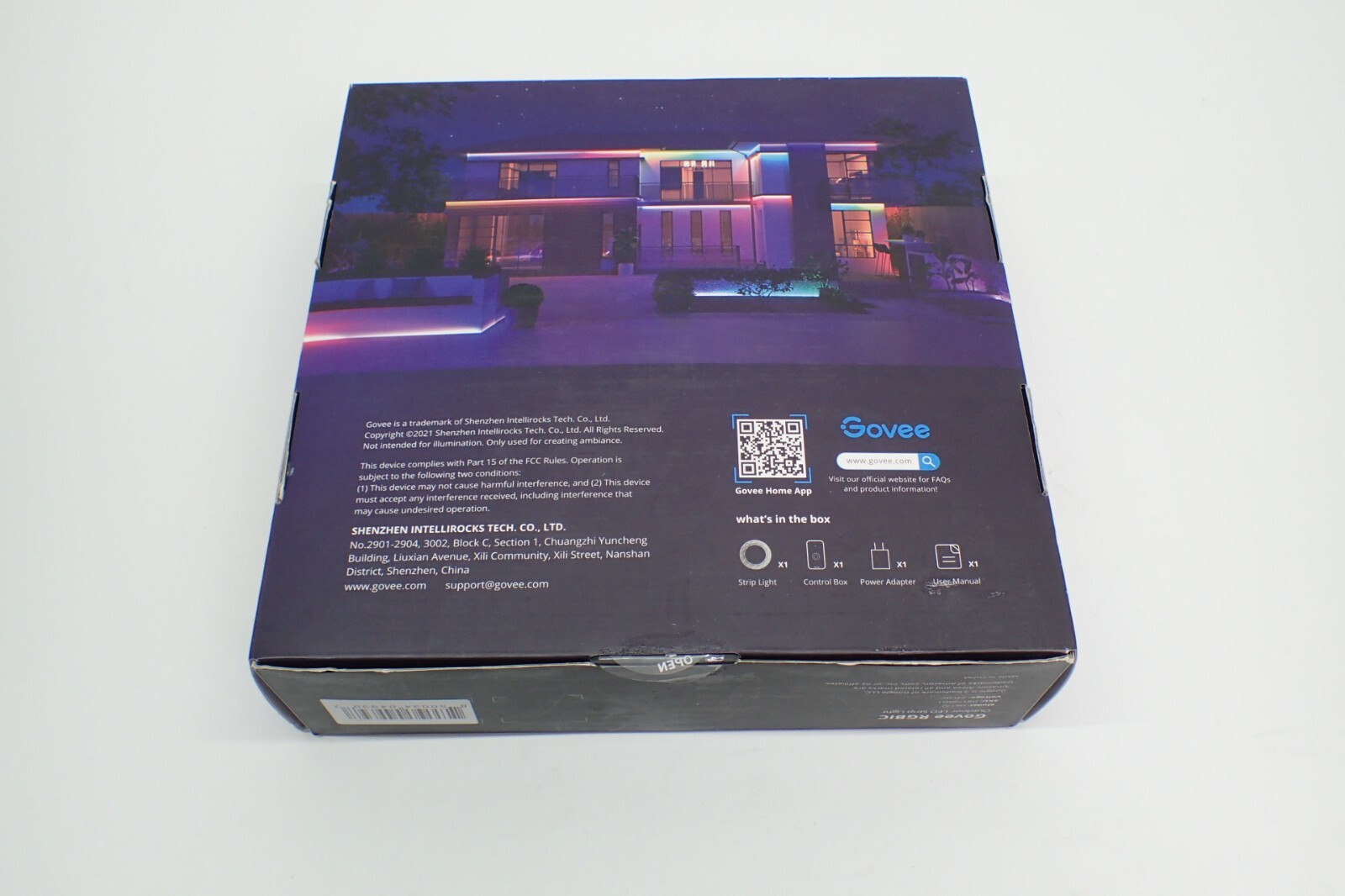 Govee RGBIC Outdoor LED Strip Lights H6172 - Smart Control, Bluetooth, 32.8ft