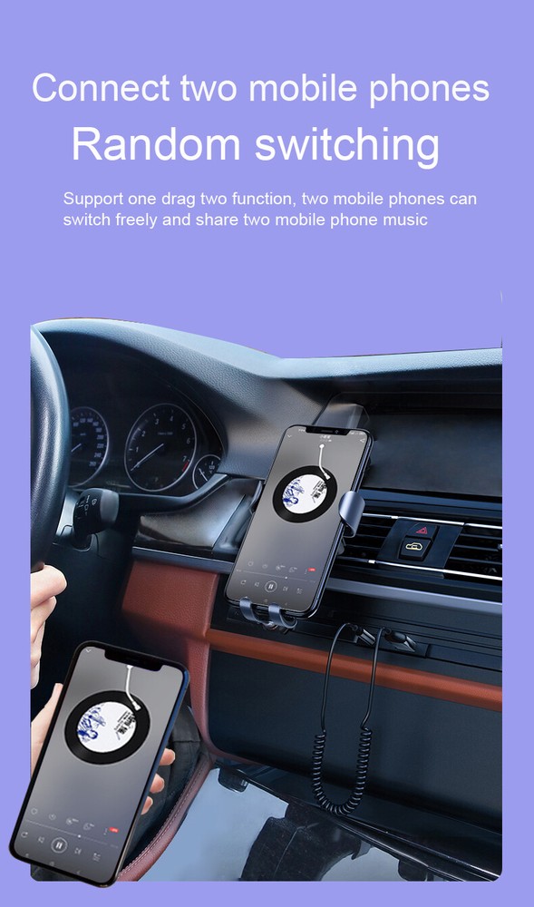 3.5mm Bluetooth 5.0 Adapter AUX Cable Car Audio USB Jack Music Wireless Receiver