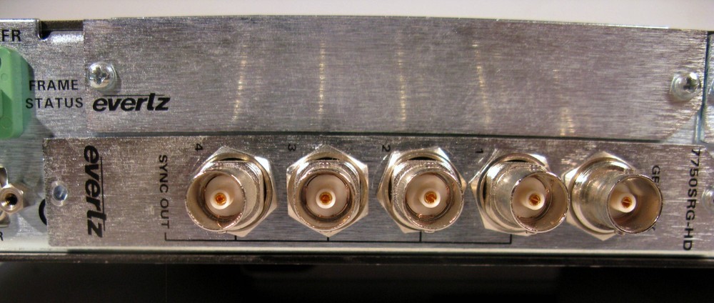 Evertz 7750SRG-HD Tri Level Sync Generator 7701 Multi Frame 7700 IPS