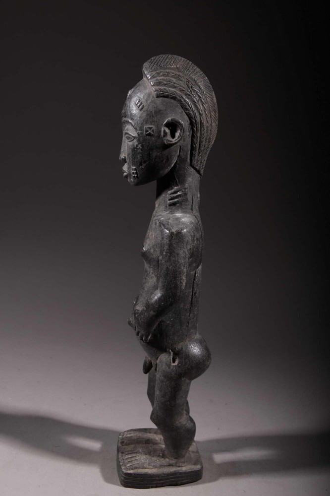 Mask African Statue Baoulé 2489