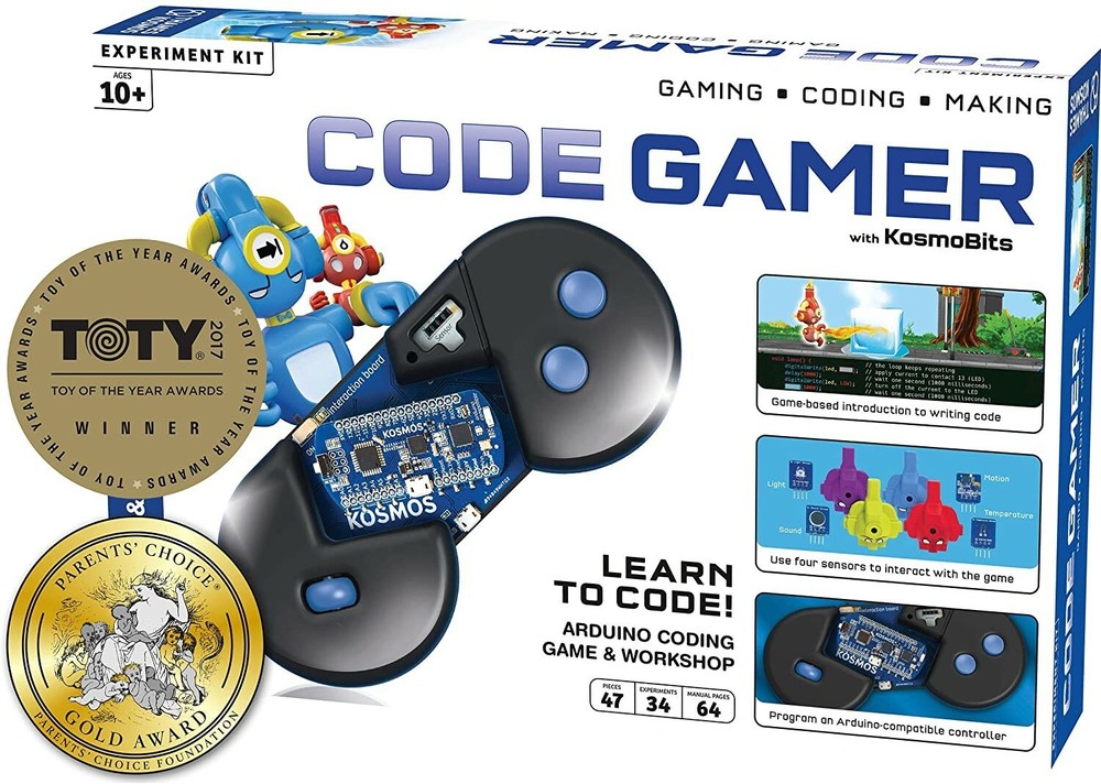 Thames & Kosmos Code Gamer with KosmoBits Arduino Coding Game and Workshop New