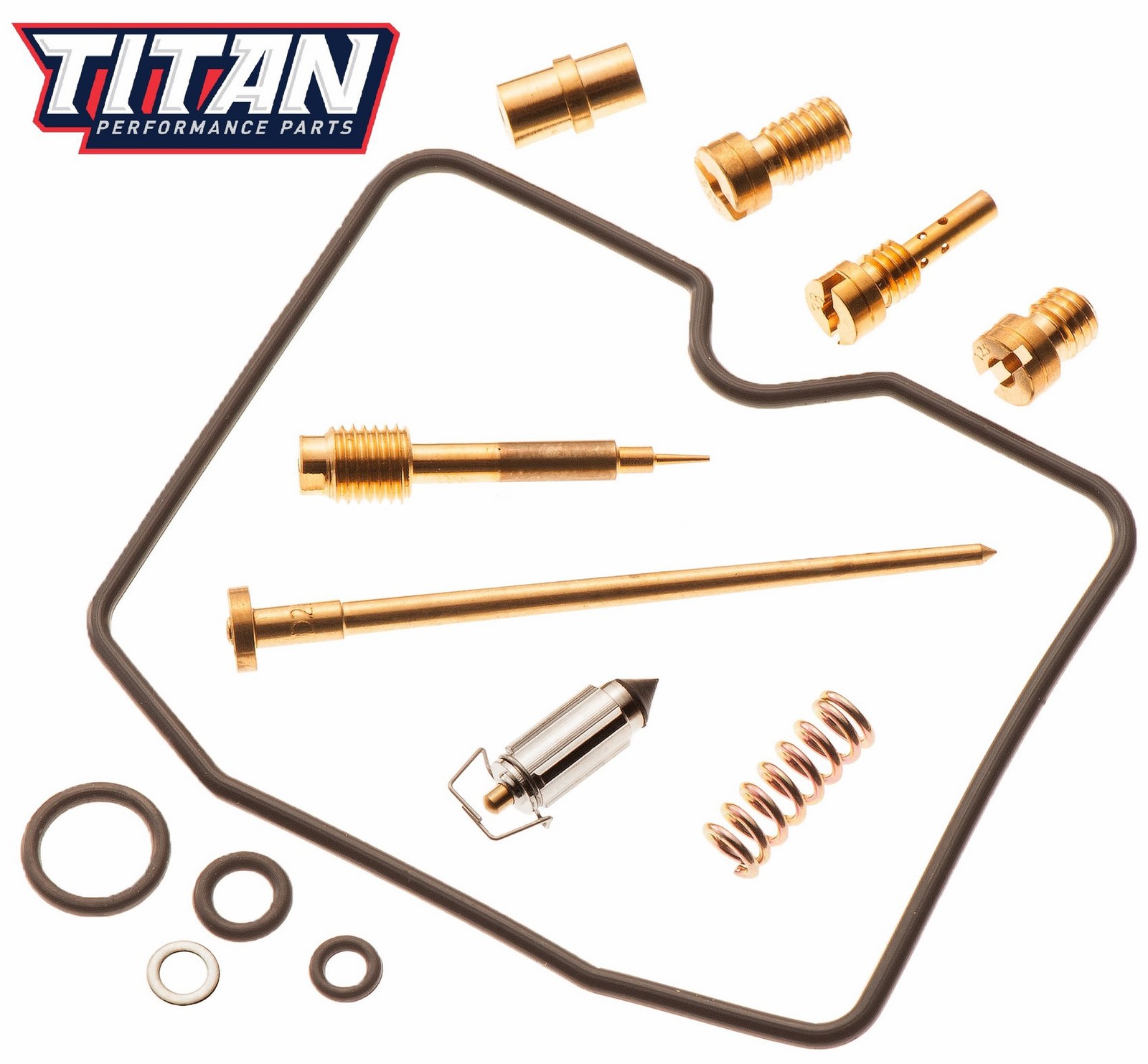 Titan Oe Quality Carb Carburetor Rebuild Repair Kit Kawasaki KLF 300 Bayou 89-04