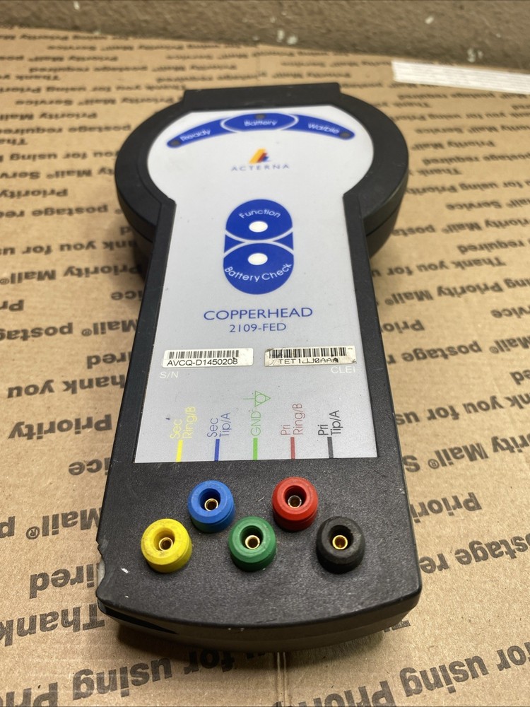 JDSU ACTERNA COPPERHEAD 2109-FED FAR END DEVICE (POWERS/read)