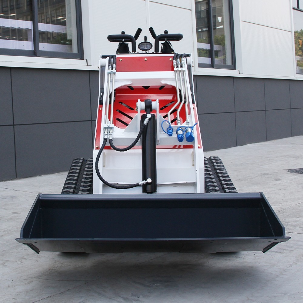 Mini Skid Steer Loader 15hp Hydraulic System Electric Start B&S Engine Free Ship