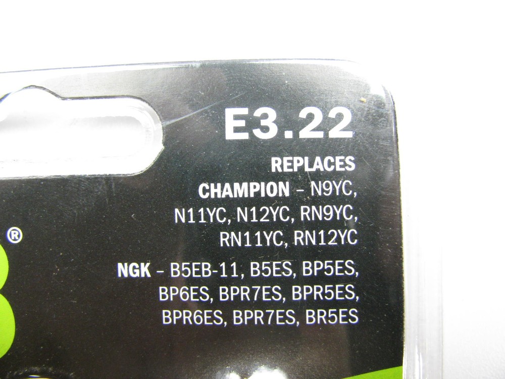 E3 E3.22 Ignition Spark Plug Small Engine, Qty-1