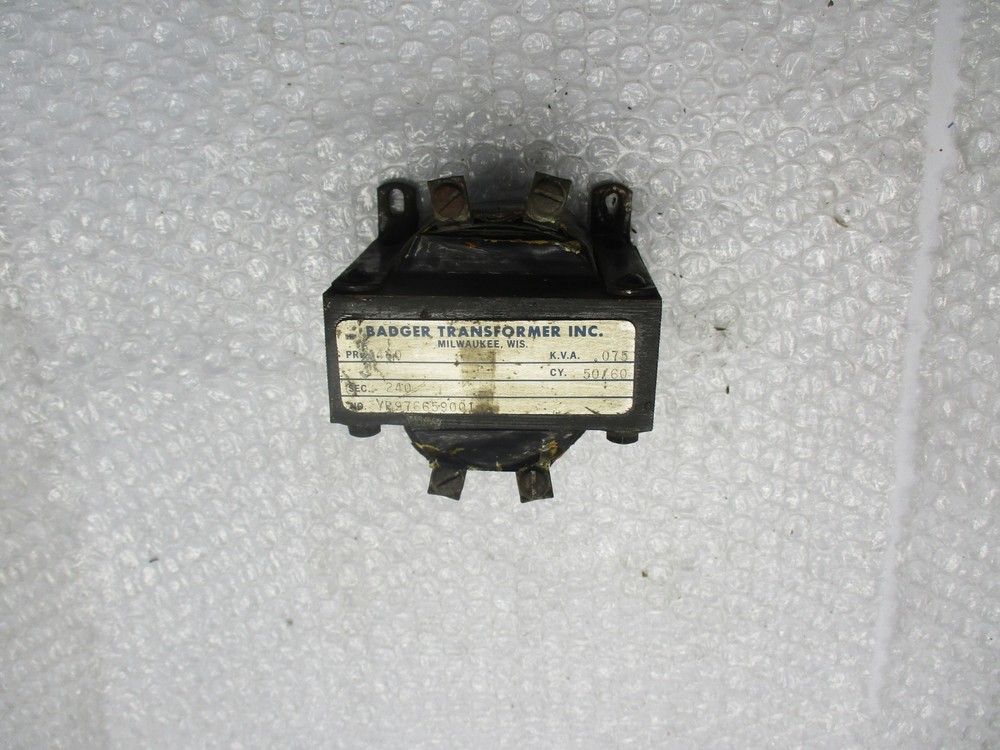 BADGER 480 TRANSFORMER UNMP