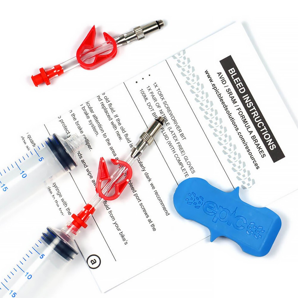 Epic Avid Bleed Kit & 100ml DOT 5.1 Fluid | All models | Juicy, Code, Elixir, DB