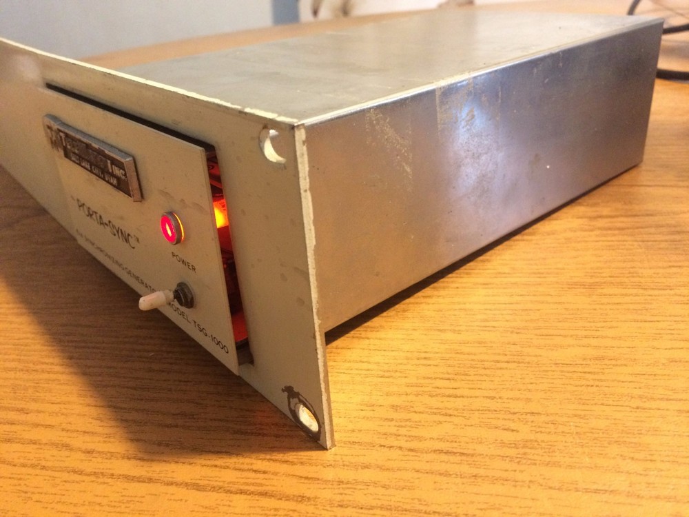Telemation Porta-Sync EIA Synchronizing Generator TSG-1000