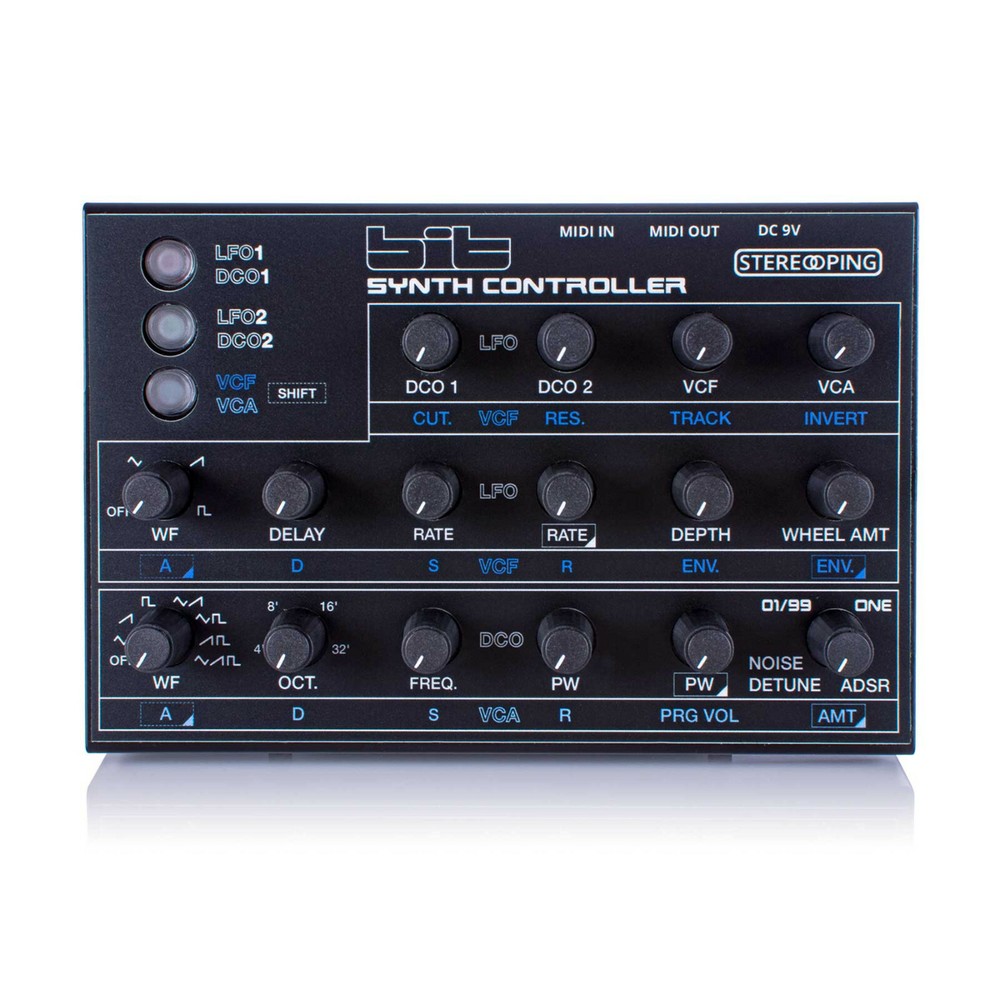 Stereoping Bit Midi Controller for Crumar Bit One/01/99 Vintage Analog Synth