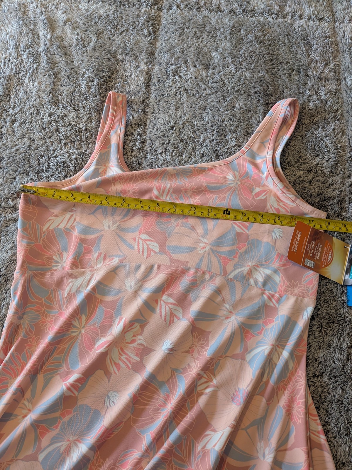 Columbia Large PFG Activewear Floral Causal Dress New w/Tags Ladies