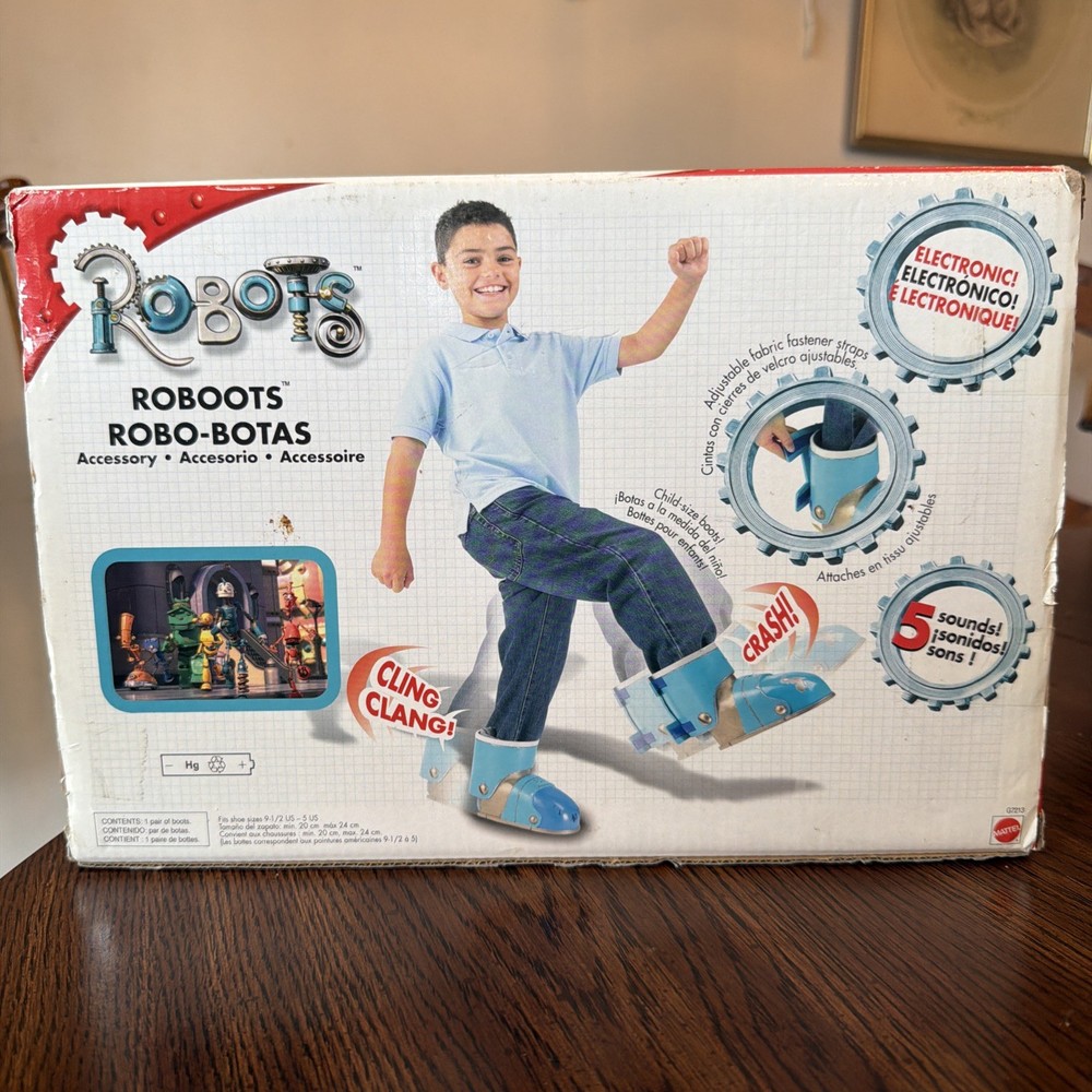 Disney Robots Electronic Robot Boots RoBoots Playset