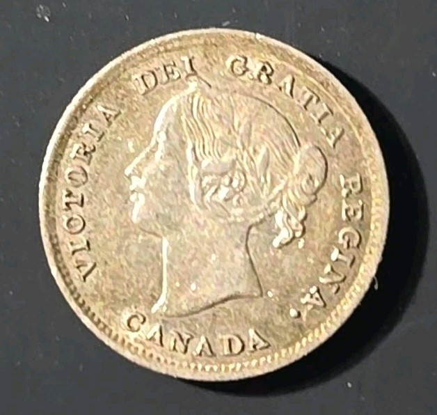 1899 Canada 5 cent silver - Solid XF stk#K965