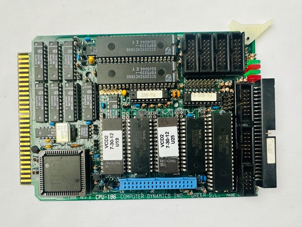 Computer Dynamics CPU-186 CPU Board | Processor Board | STD Bus