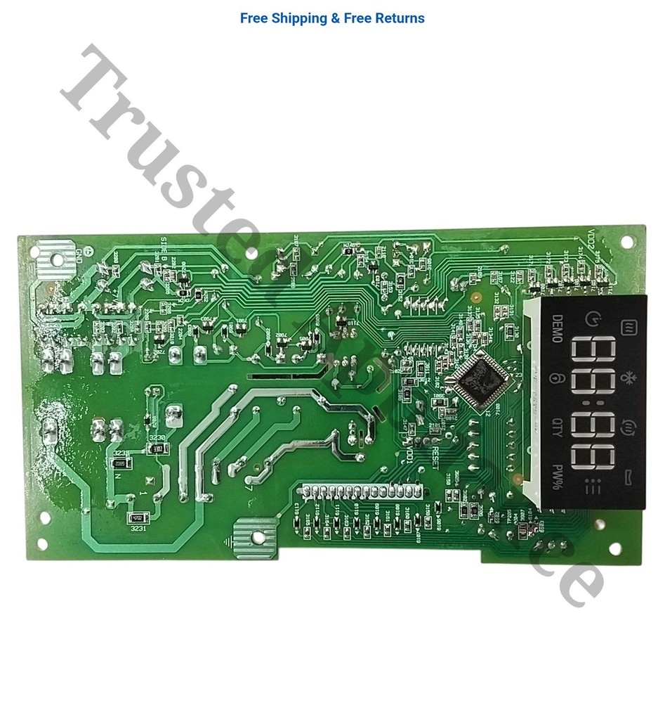 Whirlpool Microwave Main Control Board Electronic Controller PCB W10822025