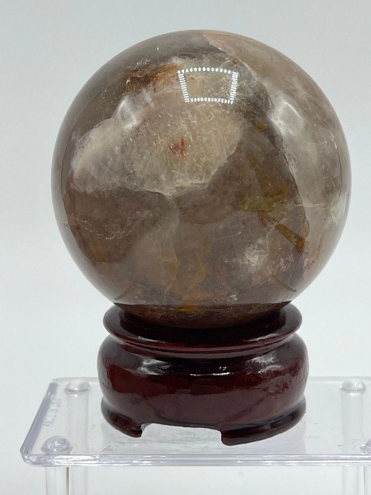 Fire Quartz with Blue Flash A