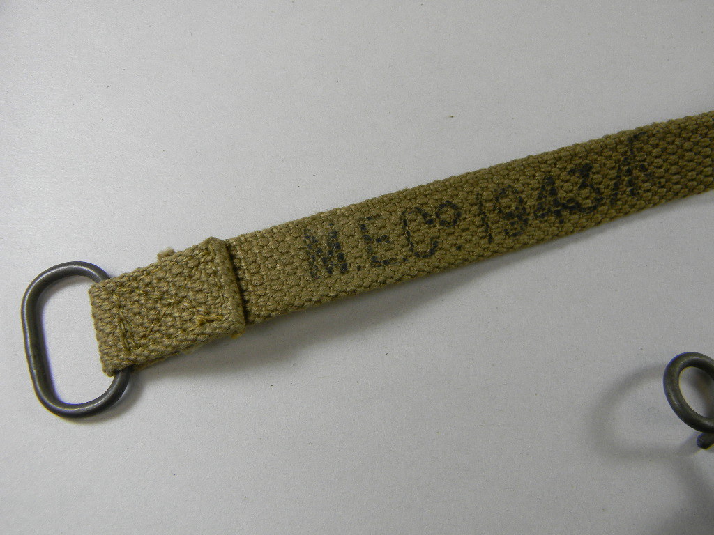 BRITISH WWII STN MKII CANVAS SLING