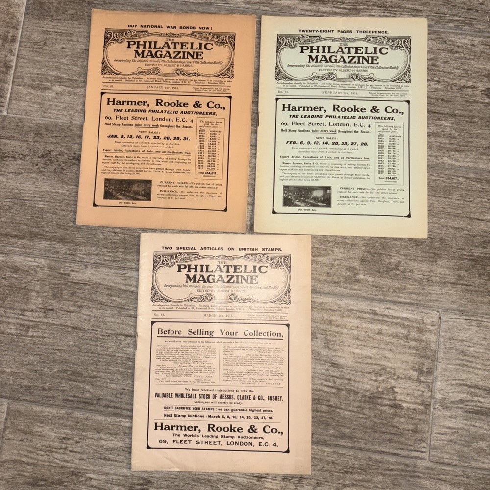 the philatelic magazine lot of over 30 issues