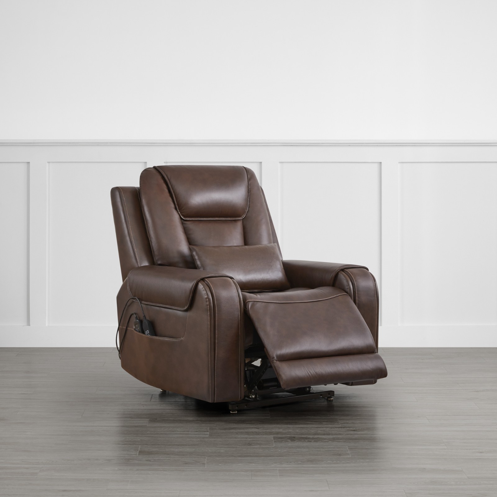 CHITA Large Lay Flat Power Lift Recliner Chair for Elderly with Massage and Heat