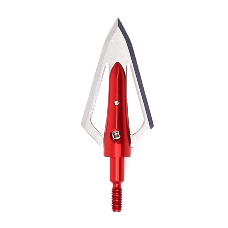 Archery 100 Grain Broadheads Arrowheads Tips for Compound Recurve bow Crossbow